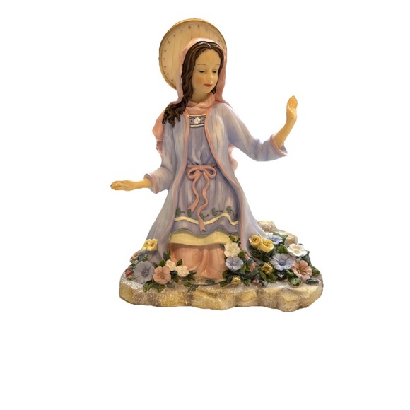 Deacon Excellent Wildflower Angels  Nativity Mary With Halo Excellent Condition! - Picture 5 of 5